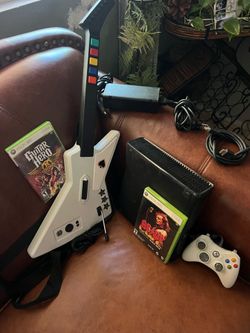 Xbox 360 Guitar Hero Set