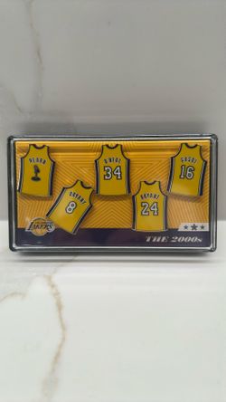 Lakers Jersey Pins Commemorative The 2000’s
