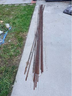 10 foot rebars. 14 of them