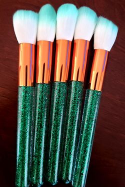 5pcs girls makeup brush set