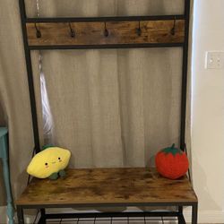 Entry Way Rack Organizer 
