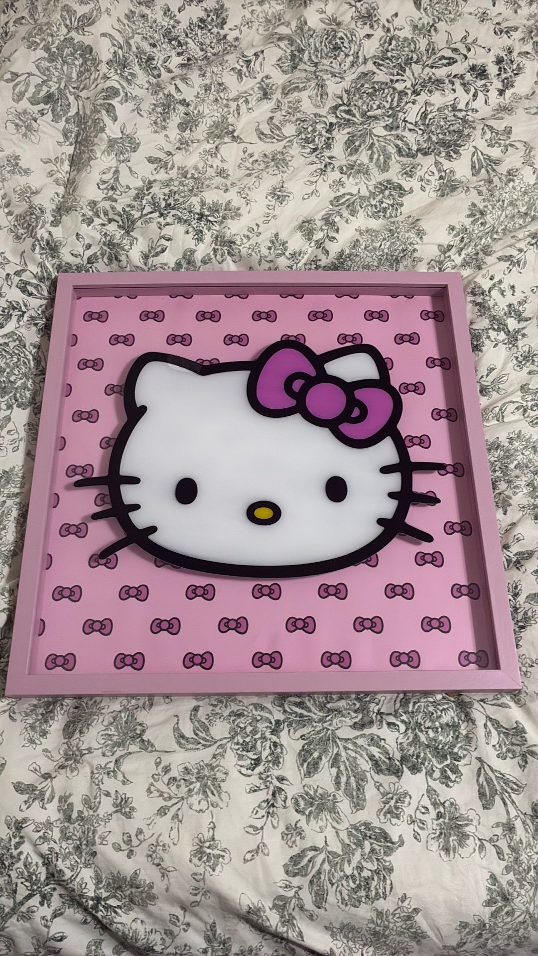 Hello kitty wall decor