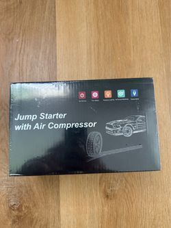 Jump Starter with Air Compressor