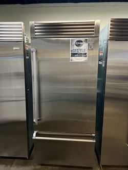 HESTAN 36”WIDE BUILT IN STAINLESS STEEL BOTTOM FREEZER REFRIGERATOR