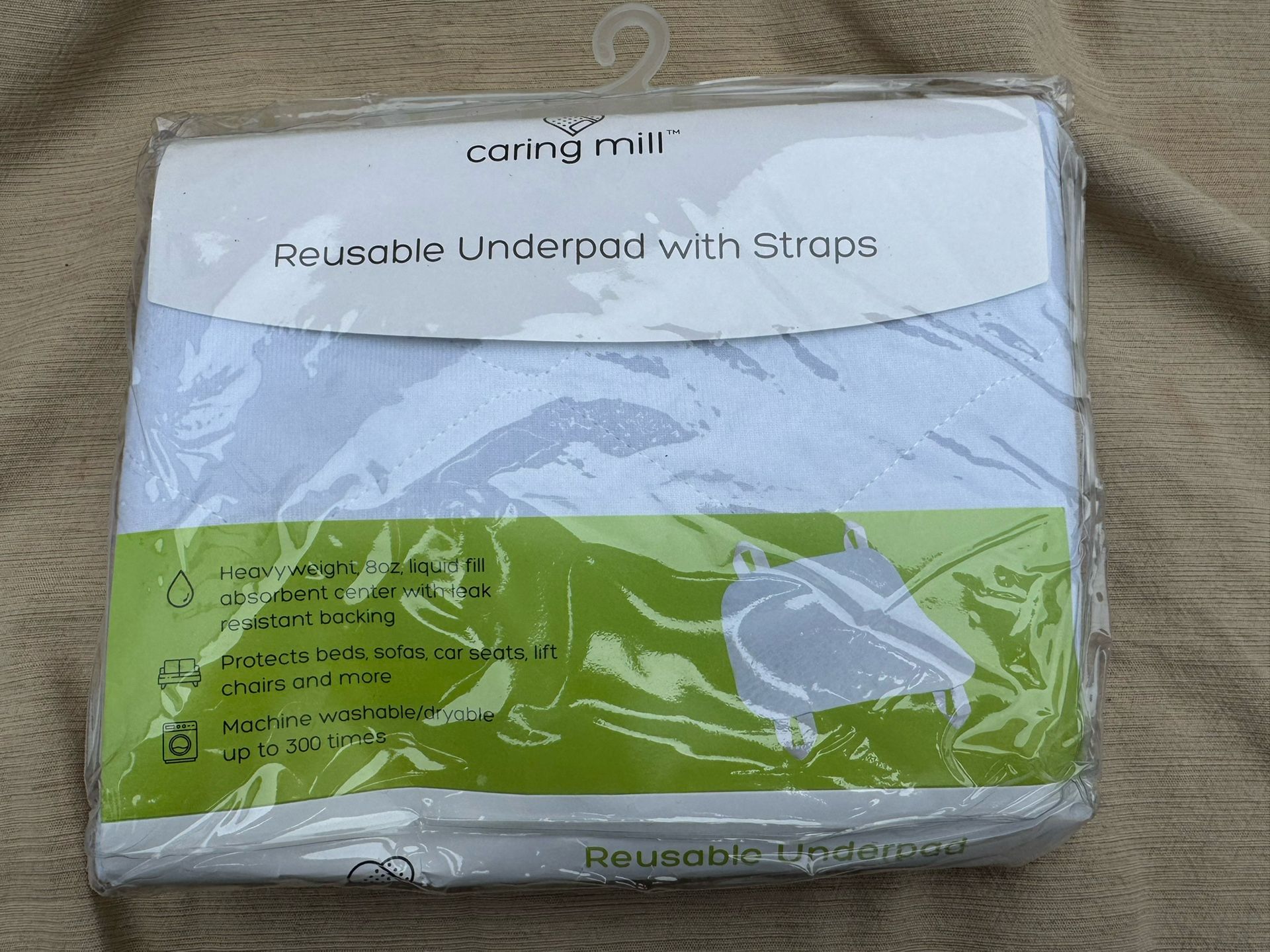 Caring Mill Reusable Cotton Underpad