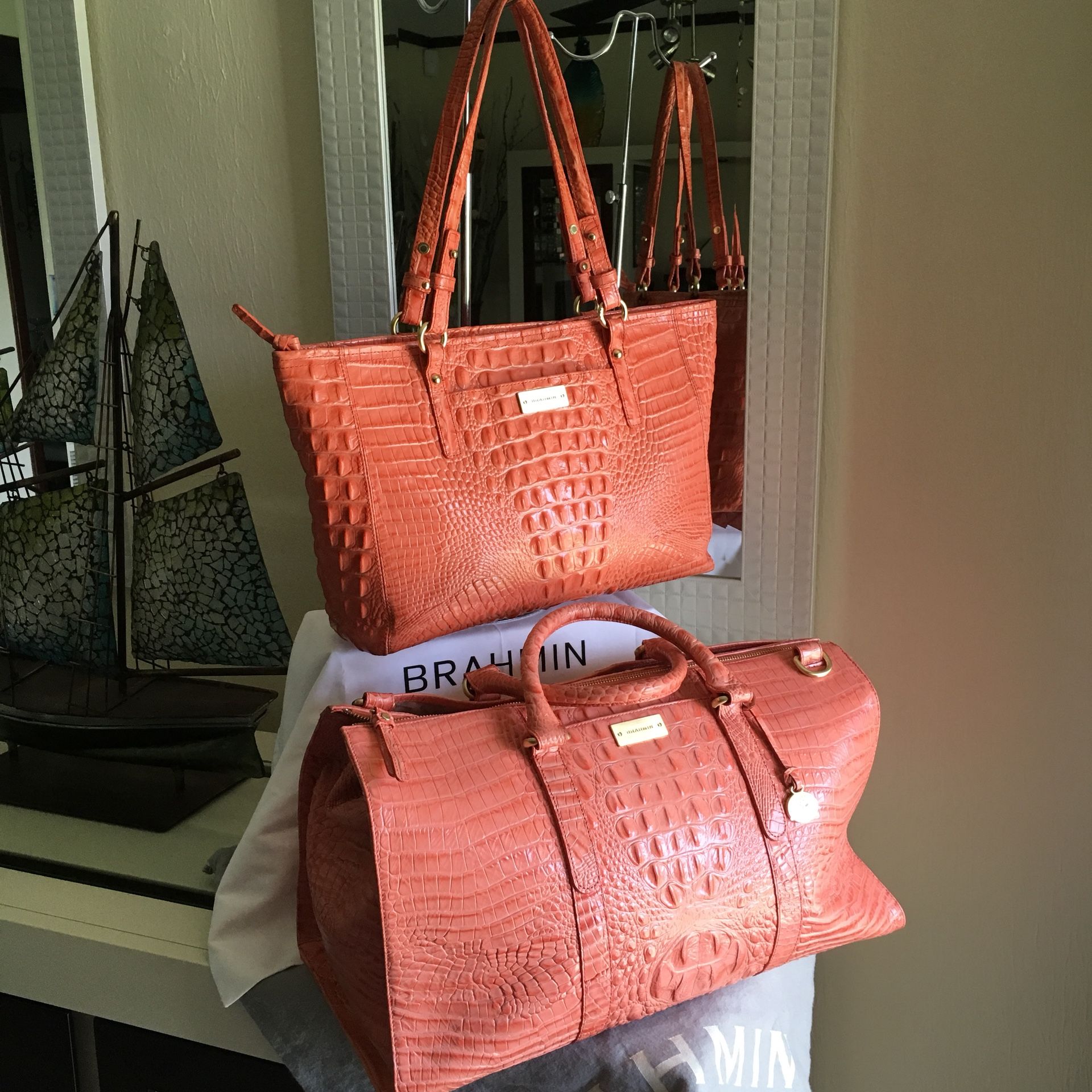 Brahmin weekender hotsell on sale