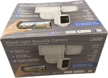 FLOOD LIGHT SECURITY CAMERA