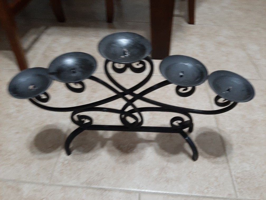 $25 Nice wrought iron candle holder