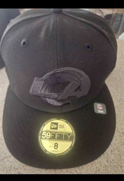 New Era 59FIFTY LA Rams Fitted Hat Size 8