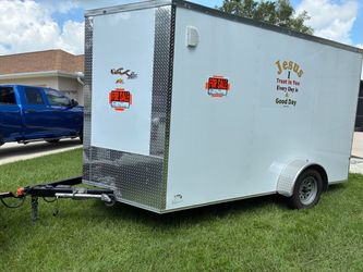 Trailer 12’ x 7’ wide x 7 tall year 2025
