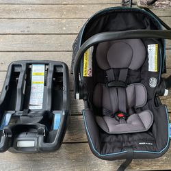 Graco SnugRide 35 lite Lx Infant Car seat and Base
