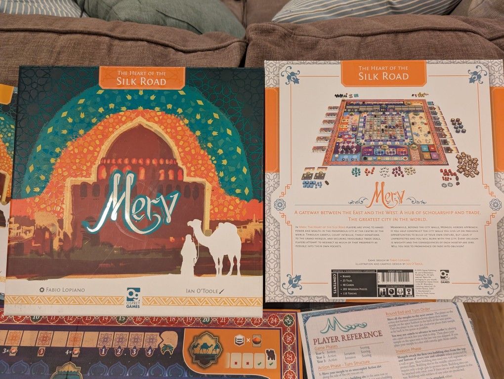 Merv The Silk Road Board Game