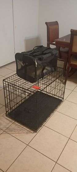 Dog cage + travel pet carrier  *NEW*
