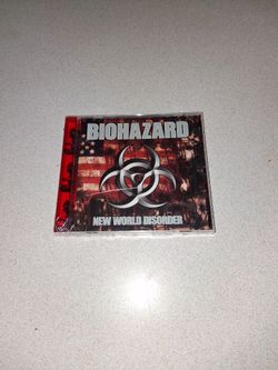 VINTAGE 1999 BIOHAZARD NEW WORLD DISORDER CD NEW FACTORY SEALED