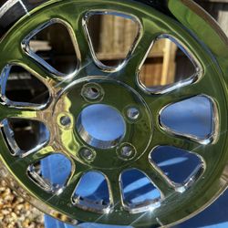 Harley chrome touring Pulley.  2005-2007  on touring.  