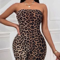 LEOPARD PRINT ONE PIECE