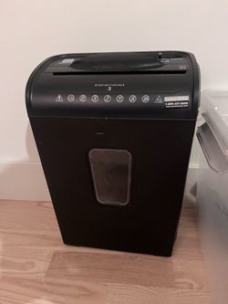 Paper shredder - Black
