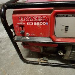 Gas Powered Generator 