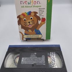 Baby Einstein Baby Newton All About Shapes VHS NO CD Disney Educational Age 1-Up