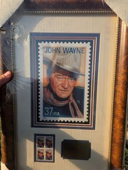 2004 Vintage John Wayne US Postage Stamp Memorabilia