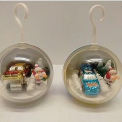 Mico Mini Hotwheels Christmas Ornaments