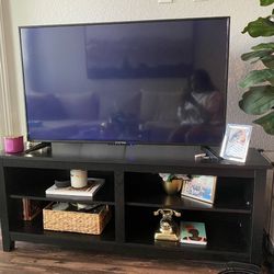 Black TV Stand