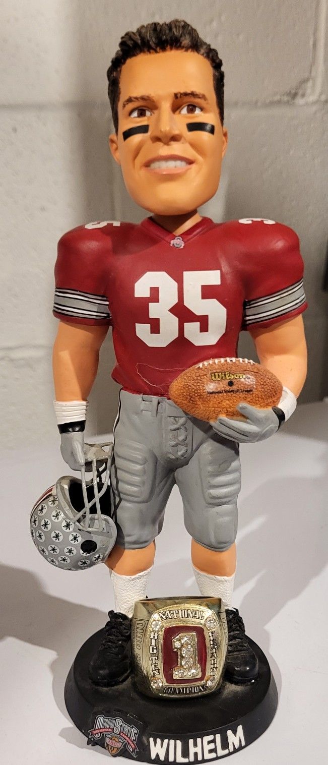 Matt Wilhelm 2002 National Championship Bobblehead 