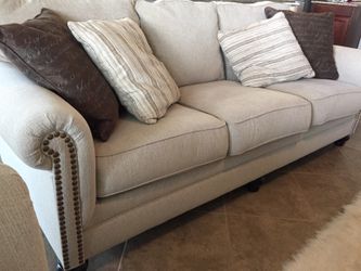 Ashley Sofa and LoveSeat