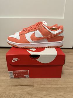 Nike Dunk Low “Light Wild Mango” Women’s Size 11/Mens Size 9.5 DD1873-109