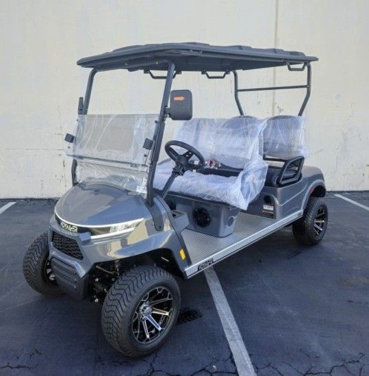 2025 Voyager Patriot 4-Forward Non-Lifted 72-Volt Street Legal LSV Golf Cart