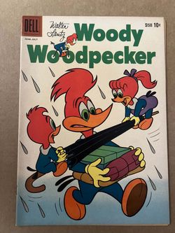 Dell Comics Woody Woodpecker #61 June 1960