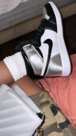 Jordan 1silver Toes