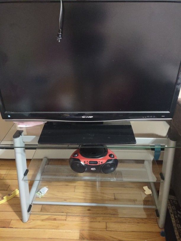 Tv Sharp Whit Tablet