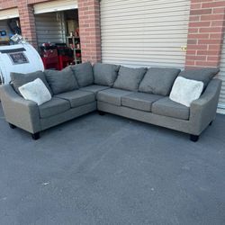 Awesome Nice Gray Sectional Couch 