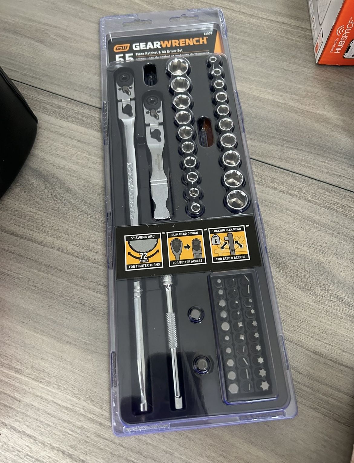 Gear Wrench 55 Piece Ratchet And Bit Driver Set 