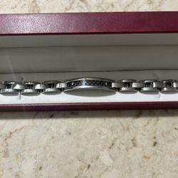 Helzberg Diamonds Brand Men’s Stainless Steel Bracelet