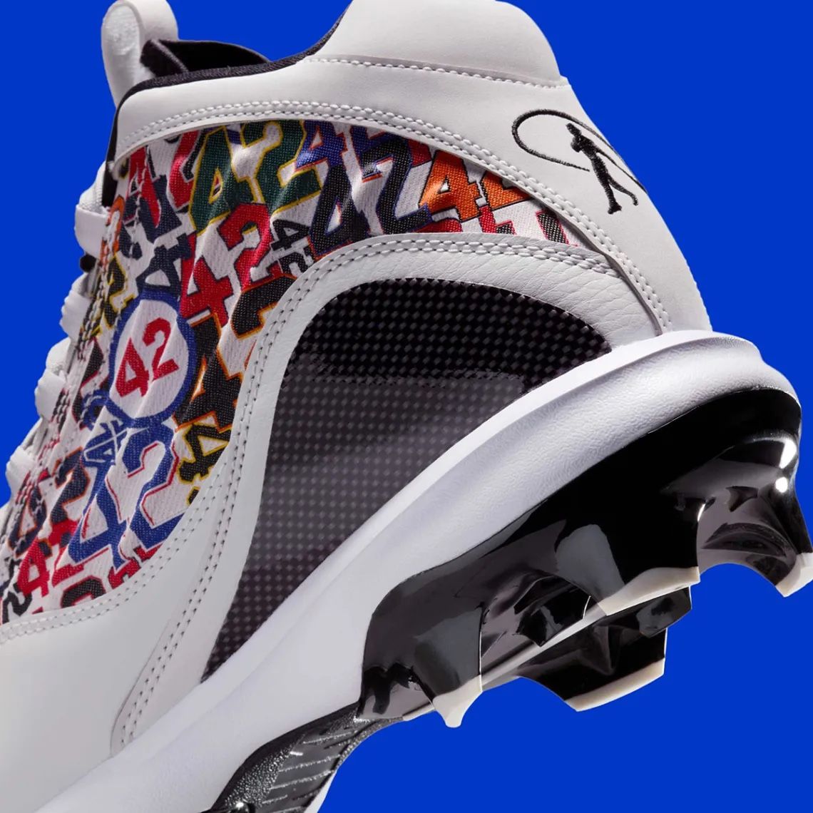Nike Griffey 2 MCS Jackie Robinson Day Baseball Cleats Men display picture 1