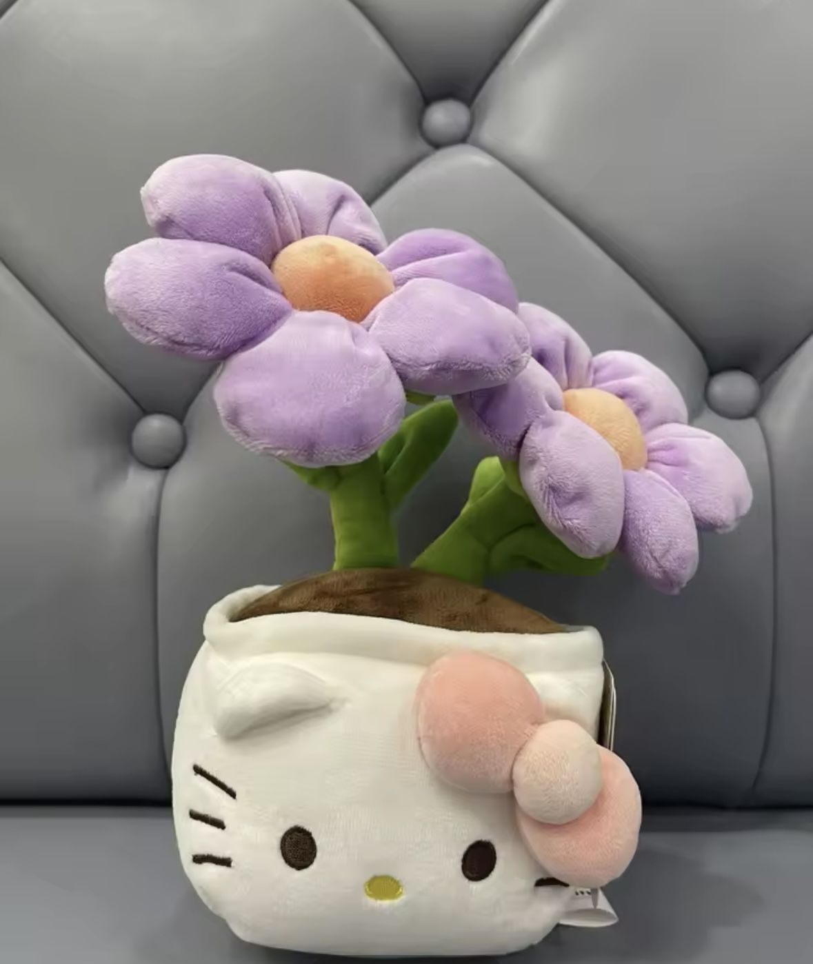 Hello Kitty Flower Pot Plushie!