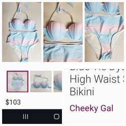 NWOT Cheeky Gal Bikini 