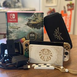 Nintendo Switch OLED Tears Of The Kingdom Special Edition