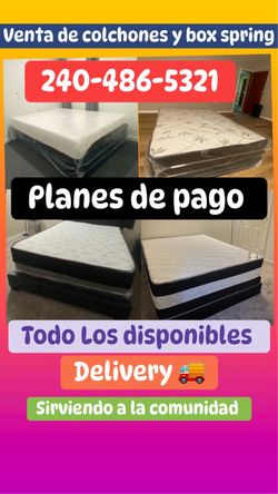 Venta de colchones y box spring Mattress and box spring