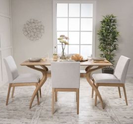Moving Sale - Dining Set Table And Chairs Dining Table Set 