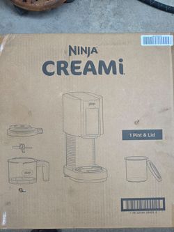 Ninja NC301 CREAMi Ice Cream Maker, for Gelato, Mix-ins, Milkshakes, Sorbet, Smoothie Bowls & More, 7 One-Touch Programs, with (2) Pint Containers & L