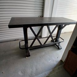 High, Bar Table In Great Condition/ Stools are optional or buy as a set