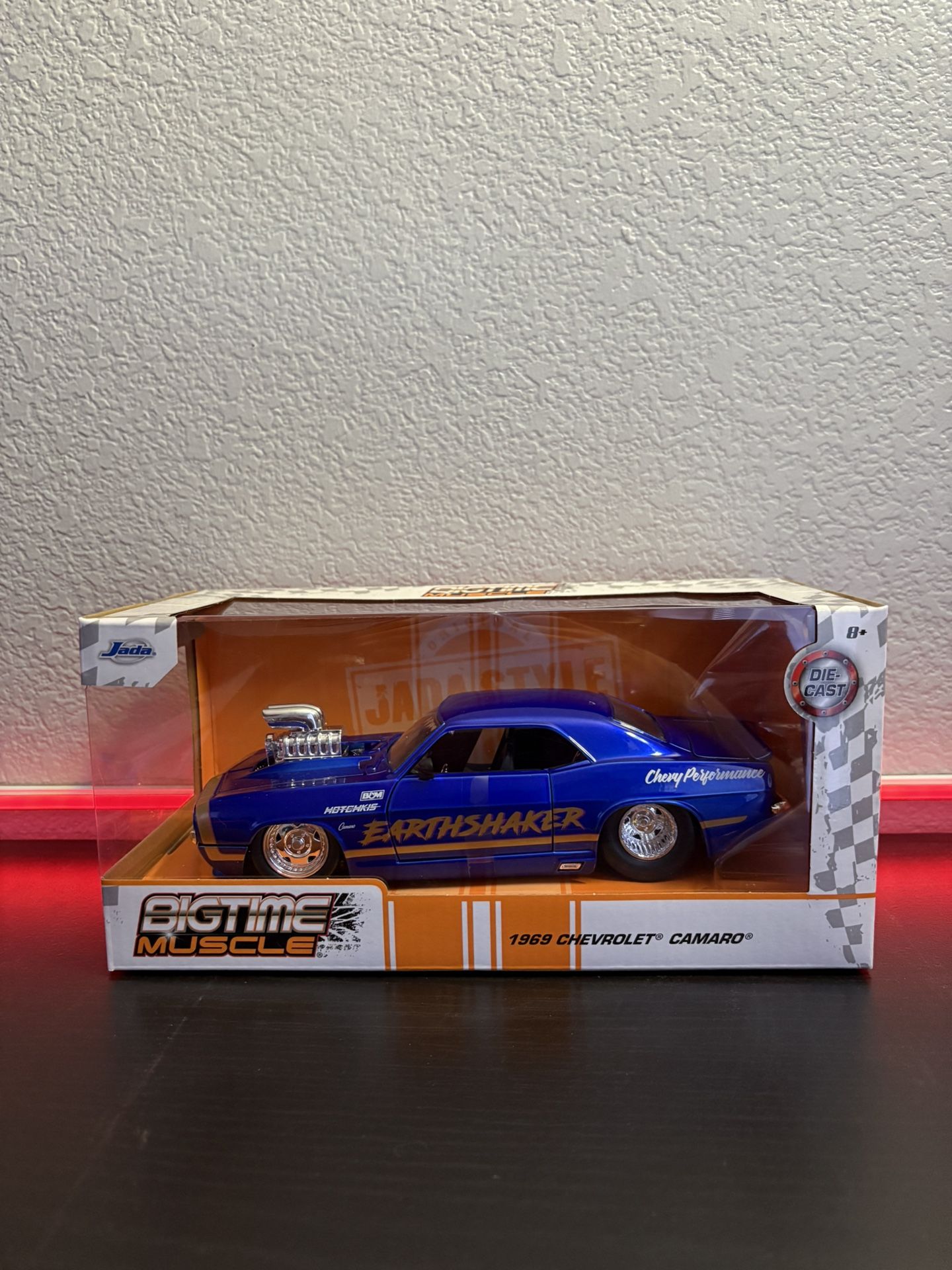 Jada Toys Big Time Muscle 1969 Chevrolet Camaro (Earthshaker) 1/24 Scale