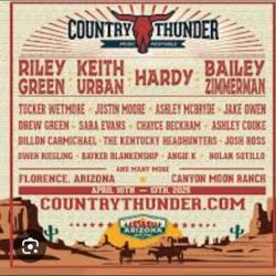 Country Thunder 4 Day Passes 
