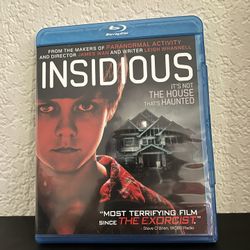 INSIDIOUS movie Blu-ray $5 USED EXCELLENT Condition READ AD