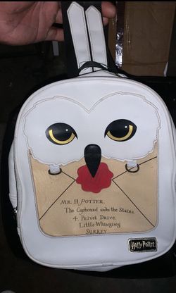 Harry Potter He’d Wig with Hogwarts Letter Mini Faux Leather Backpack