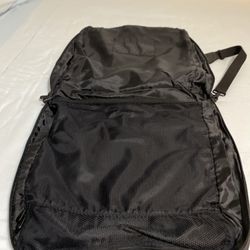 Vtg Leather Adidas Suit Travel Bag