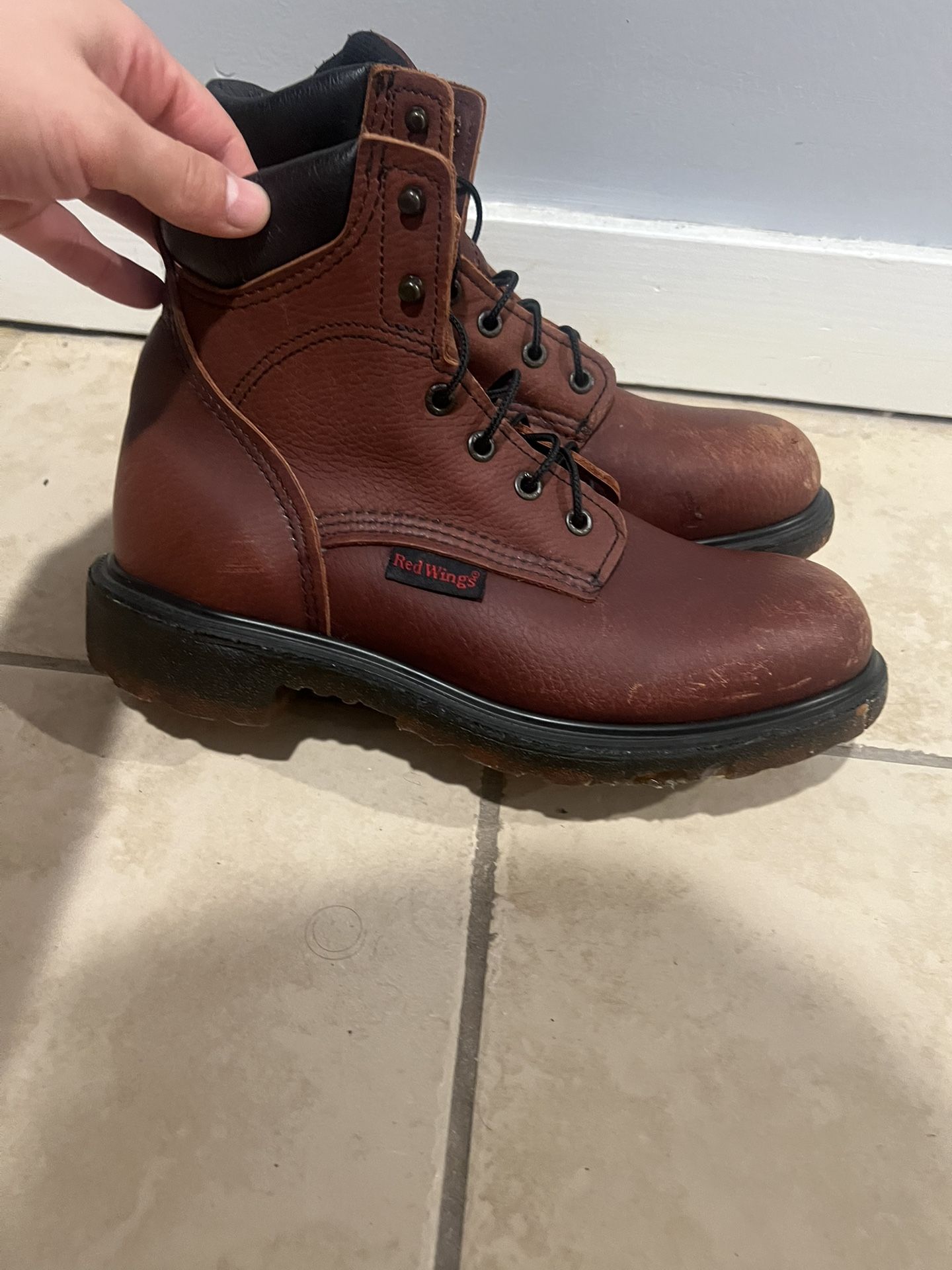 Red Wings Soft Toe Work Boots